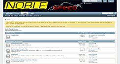 Desktop Screenshot of noble-speed.com